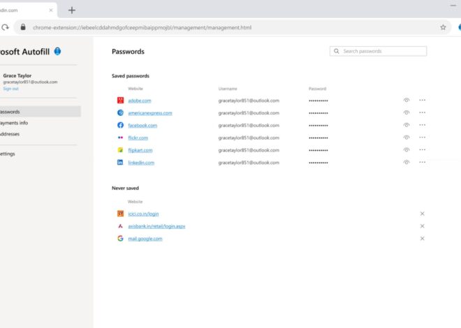 Microsoft, Chrome için Otomatik Parola Doldurma Eklentisini Emekliye Ayırıyor